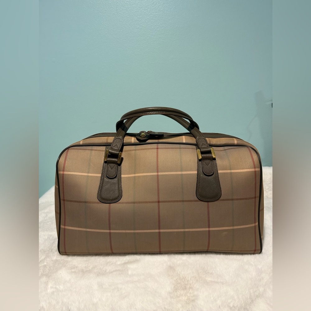 Burberry Nova Plaid Travel Bag 40cm. Authentic and Pre-owned. Great condition. - Picture 9 of 9